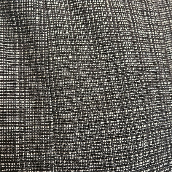 J Jill Black/White Plaid Peplum Jacket With Floral Buttons‎ Size 0 Petite - Picture 3 of 10